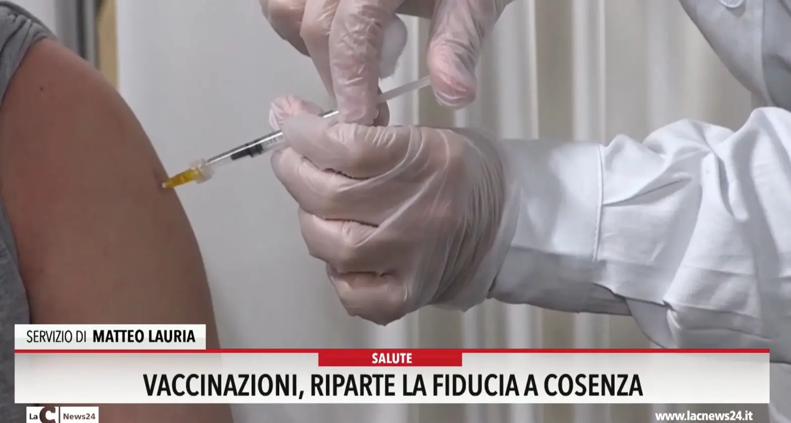 Vaccinazioni, riparte la fiducia a Cosenza