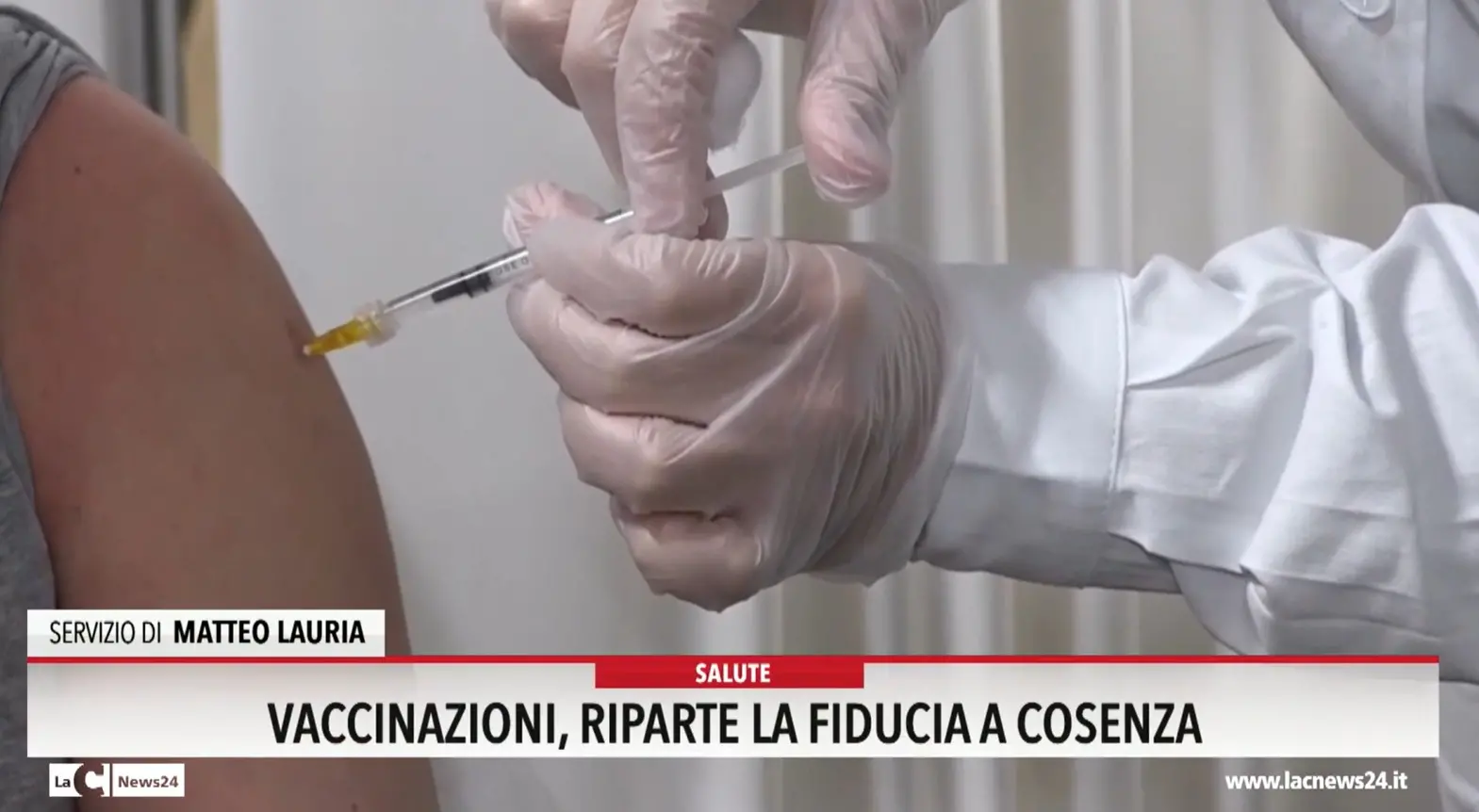 Vaccinazioni, riparte la fiducia a Cosenza