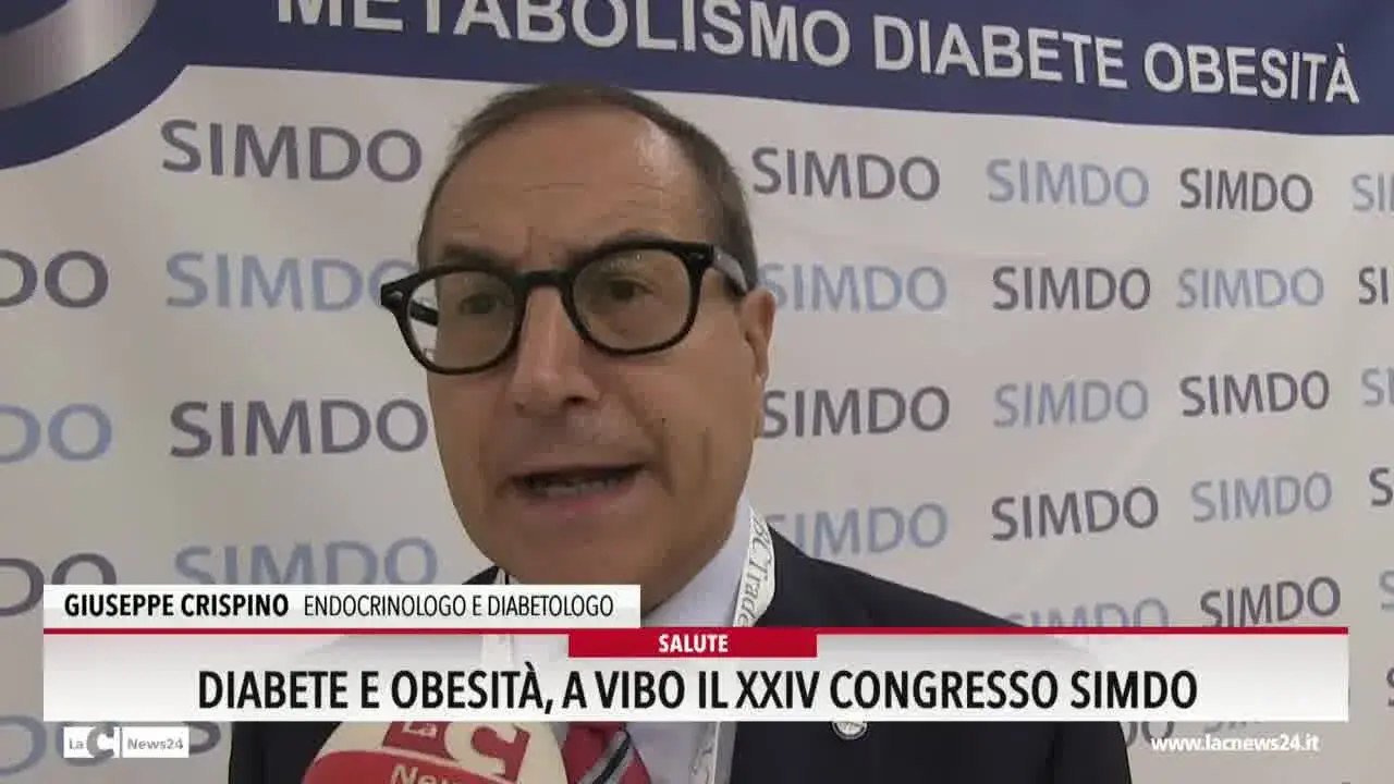 Diabete e obesità, a Vibo il XXIV congresso Simdo
