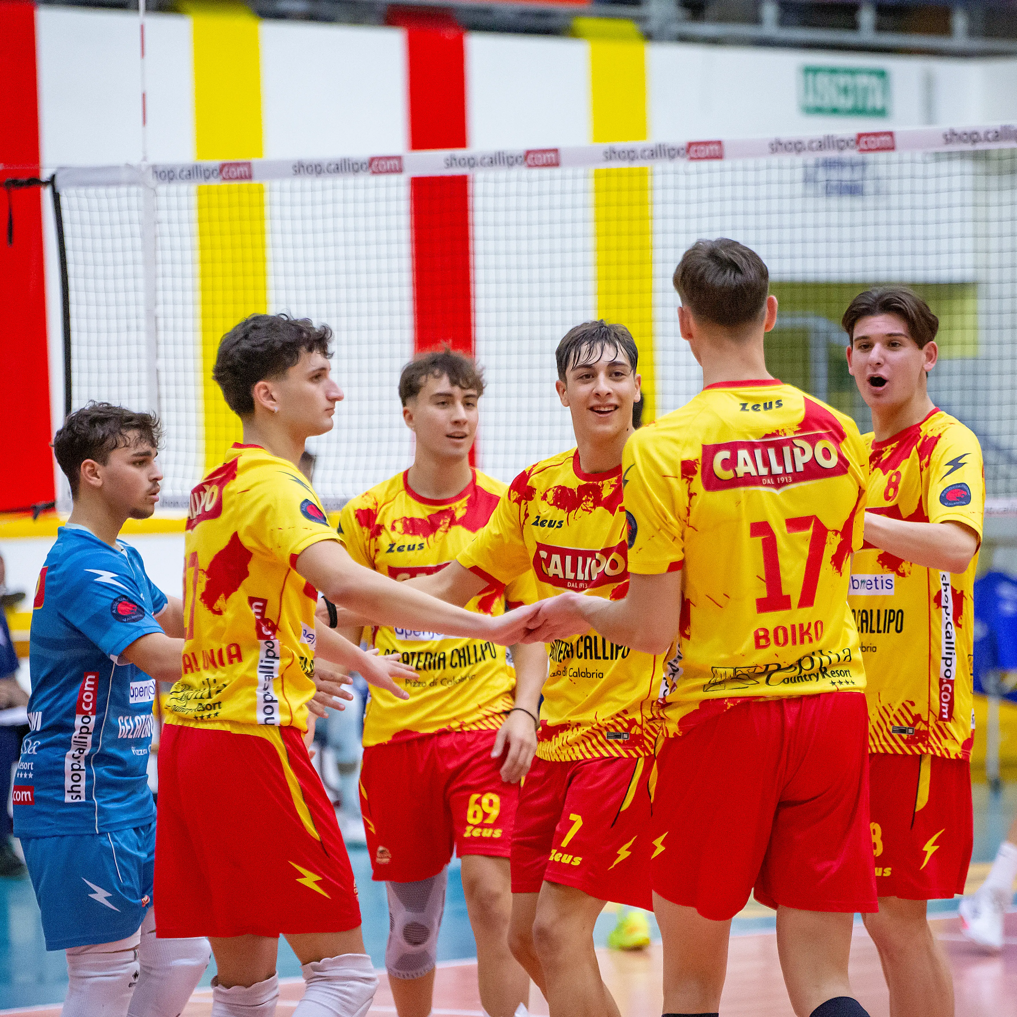 Volley maschile, la Tonno Callipo cala il tris: anche il Papiro Fiumefreddo si arrende (3-0) ai vibonesi\n