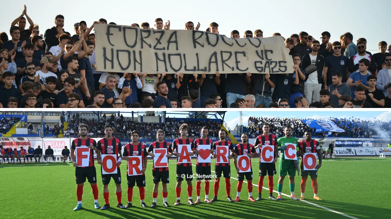“Forza Rocco”, il calcio si stringe attorno all’undicenne di Acri caduto da un balcone a Roma\n