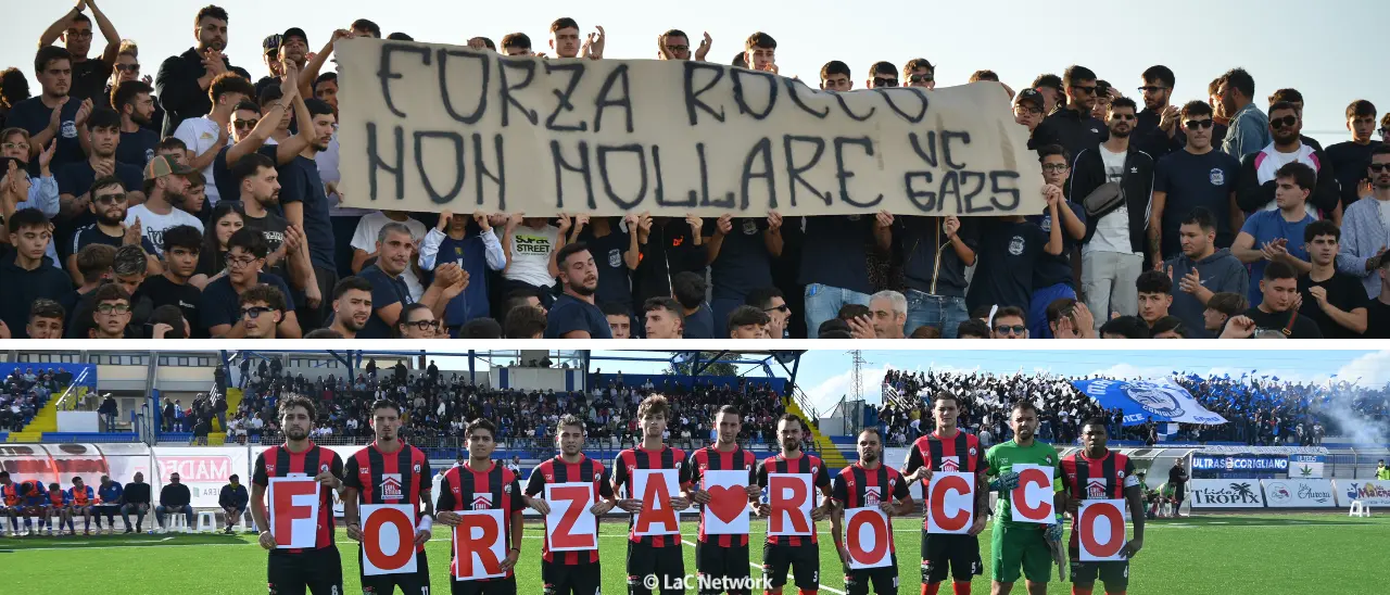 “Forza Rocco”, il calcio si stringe attorno all’undicenne di Acri caduto da un balcone a Roma\n