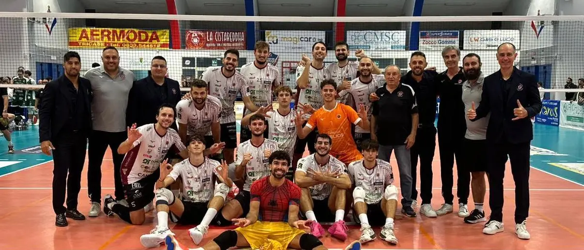 Reggio, la Domotek\u00A0inizia la stagione con un solido 3-0 in trasferta\n