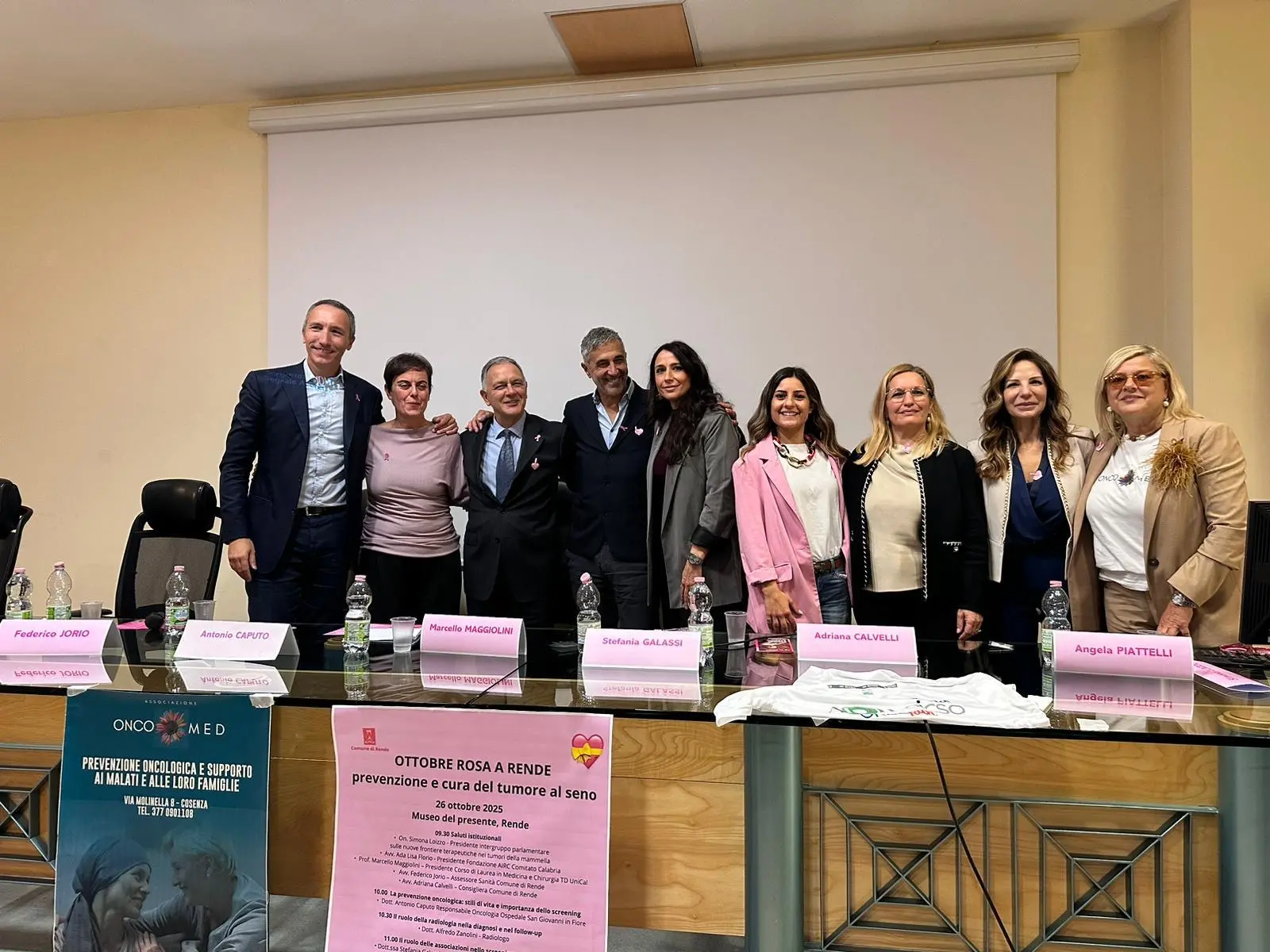 Ottobre Rosa, successo a Rende per lo screening gratuito contro il tumore al seno