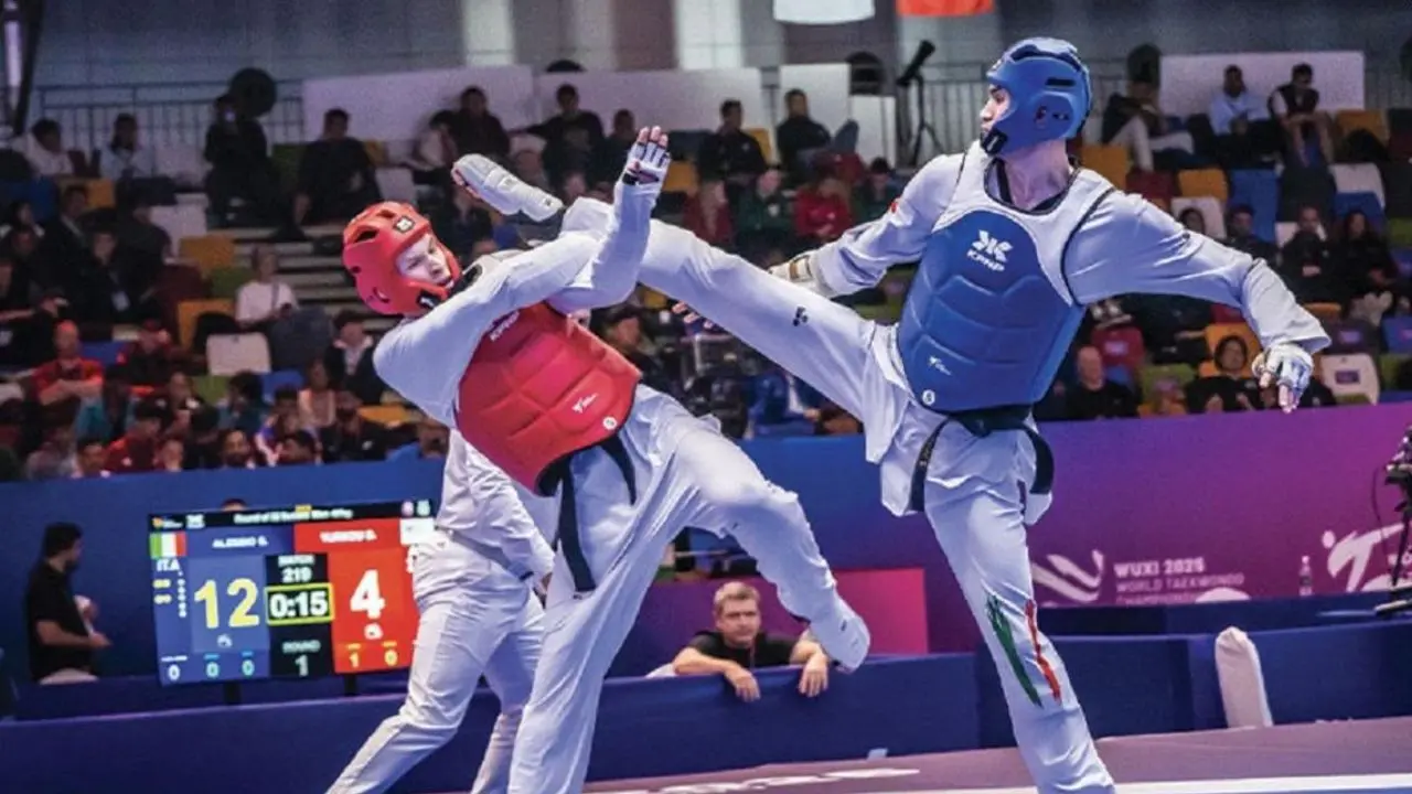 Simone Alessio argento ai Campionati Mondiali in Cina