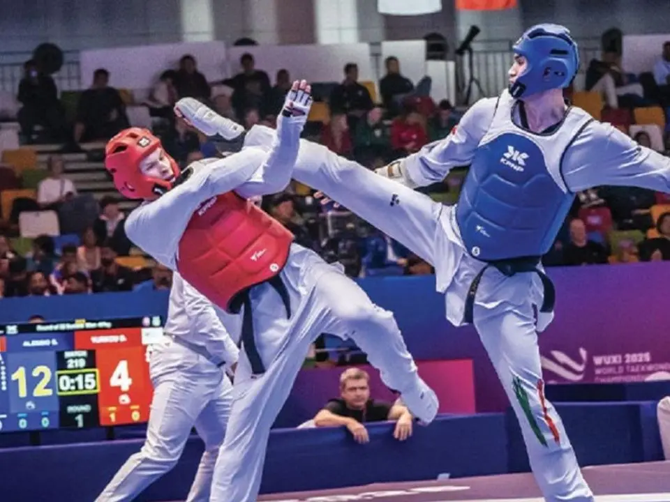 Taekwondo, il calabrese Simone Alessio è medaglia d’argento ai Campionati del Mondo di Wuxi in Cina
