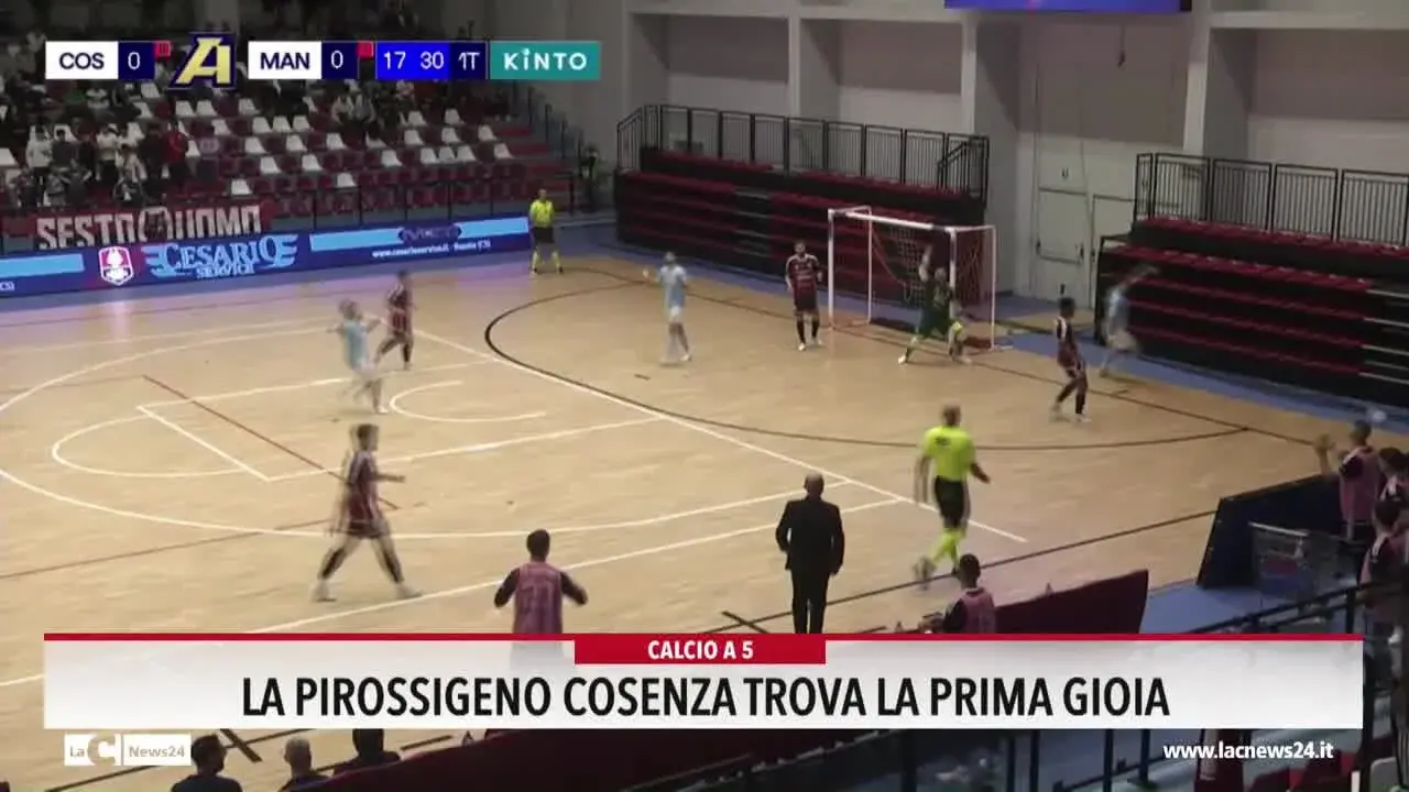 La Pirossigeno Cosenza trova la prima gioia