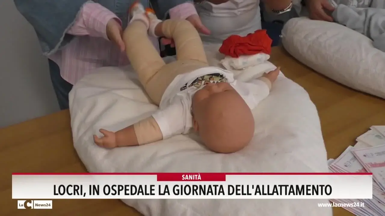 Locri, in ospedale la giornata dell'allattamento