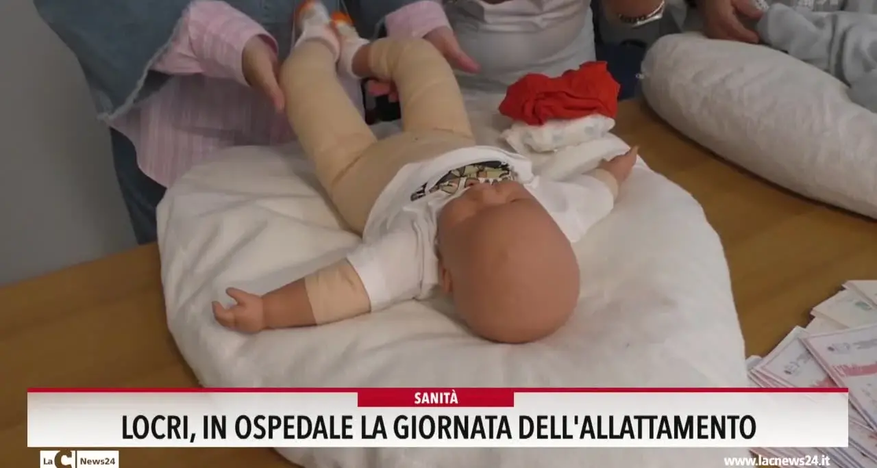 Locri, in ospedale la giornata dell'allattamento