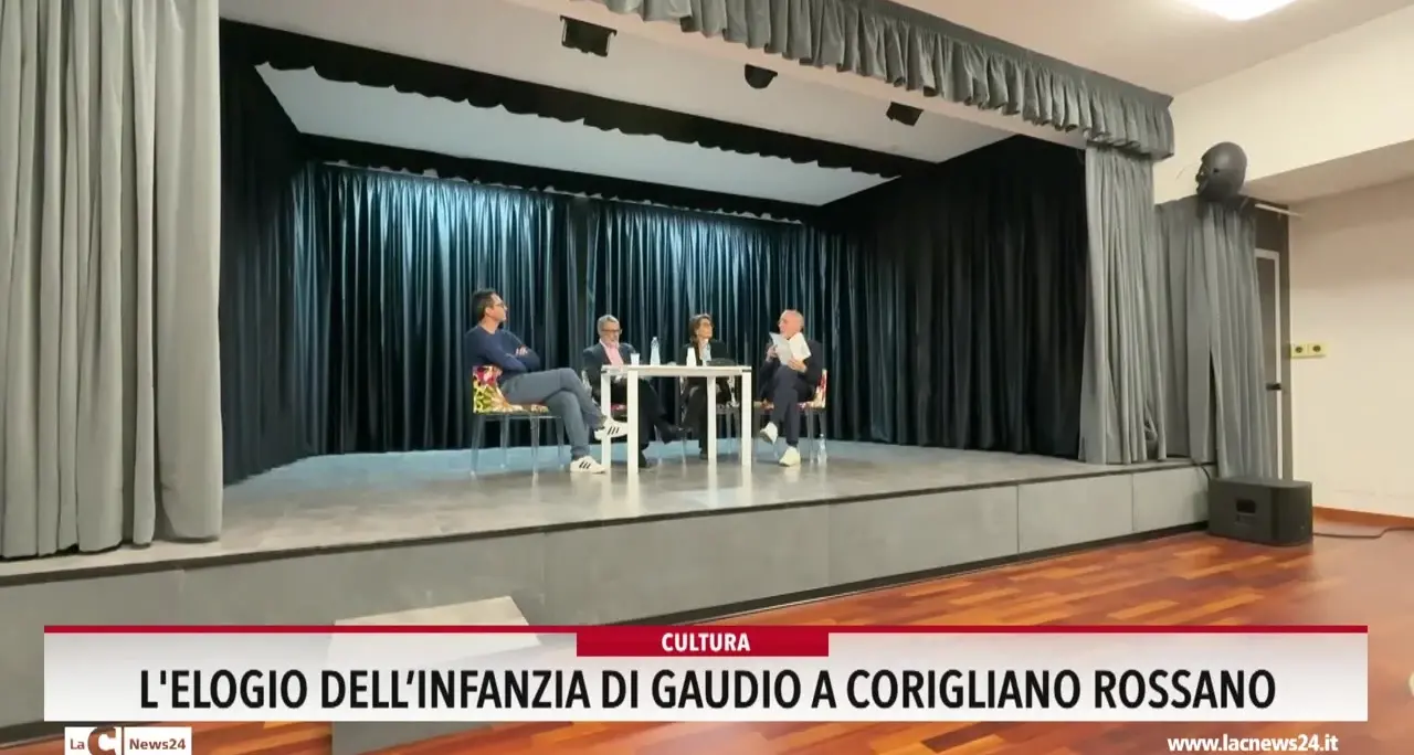 L'elogio dell'infanzia di Gaudio a Corigliano Rossano