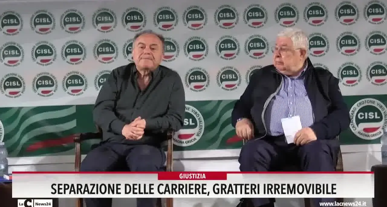 Separazione delle carriere: Gratteri irremovibile