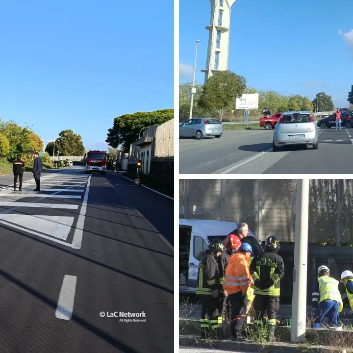 Vibo Valentia, fuga di gas durante lavori di scavo: chiusa la Sp17 ed evacuata la zona industriale