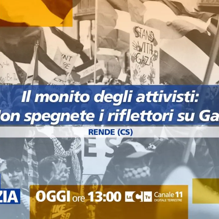 La guerra in Palestina e la richiesta della pace, focus\u00A0a Dentro la Notizia