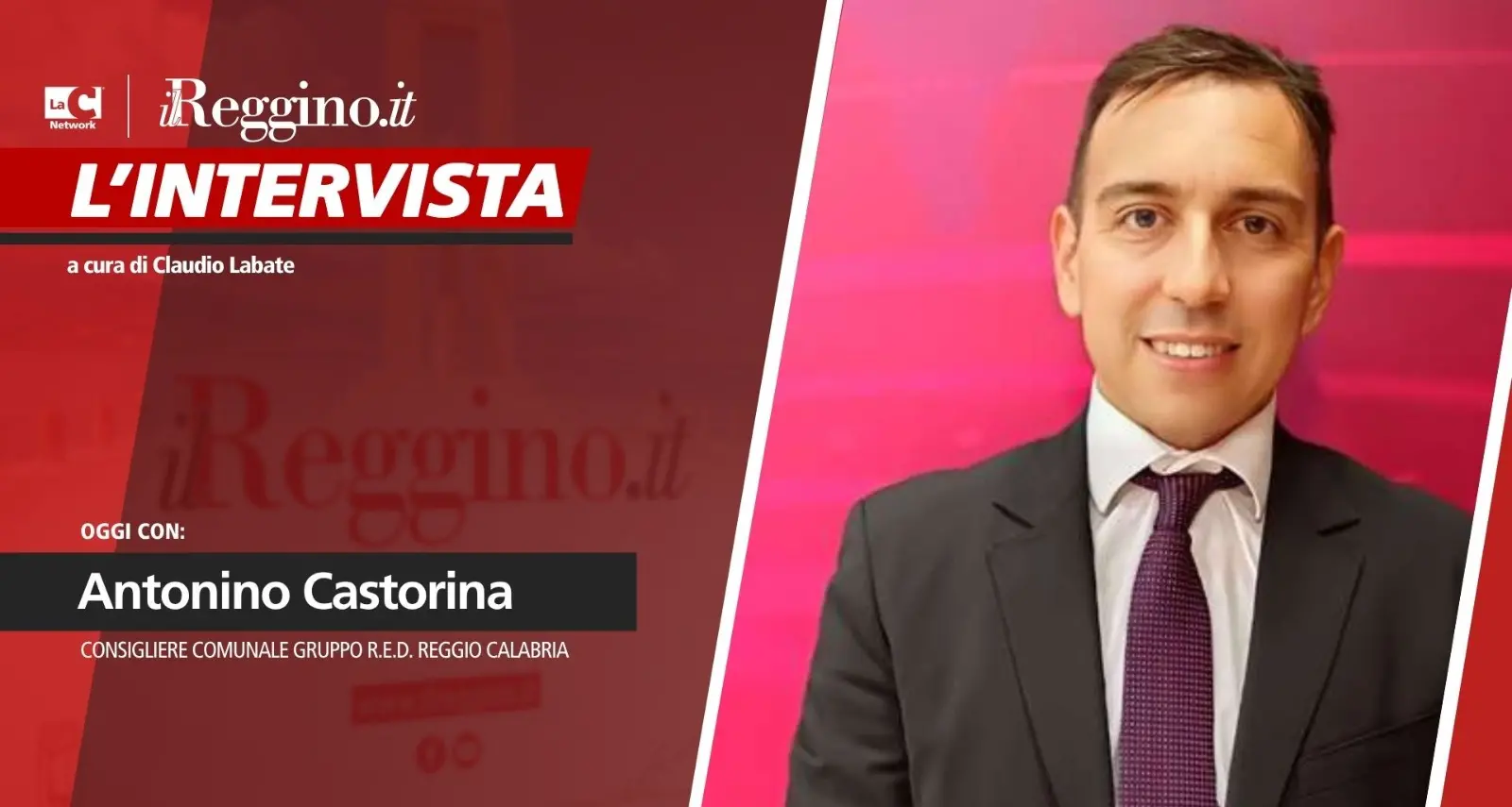 Castorina disegna il suo futuro: «Alle comunali non ci sarà un mio impegno diretto, voglio risolvere le questioni giudiziali»\n