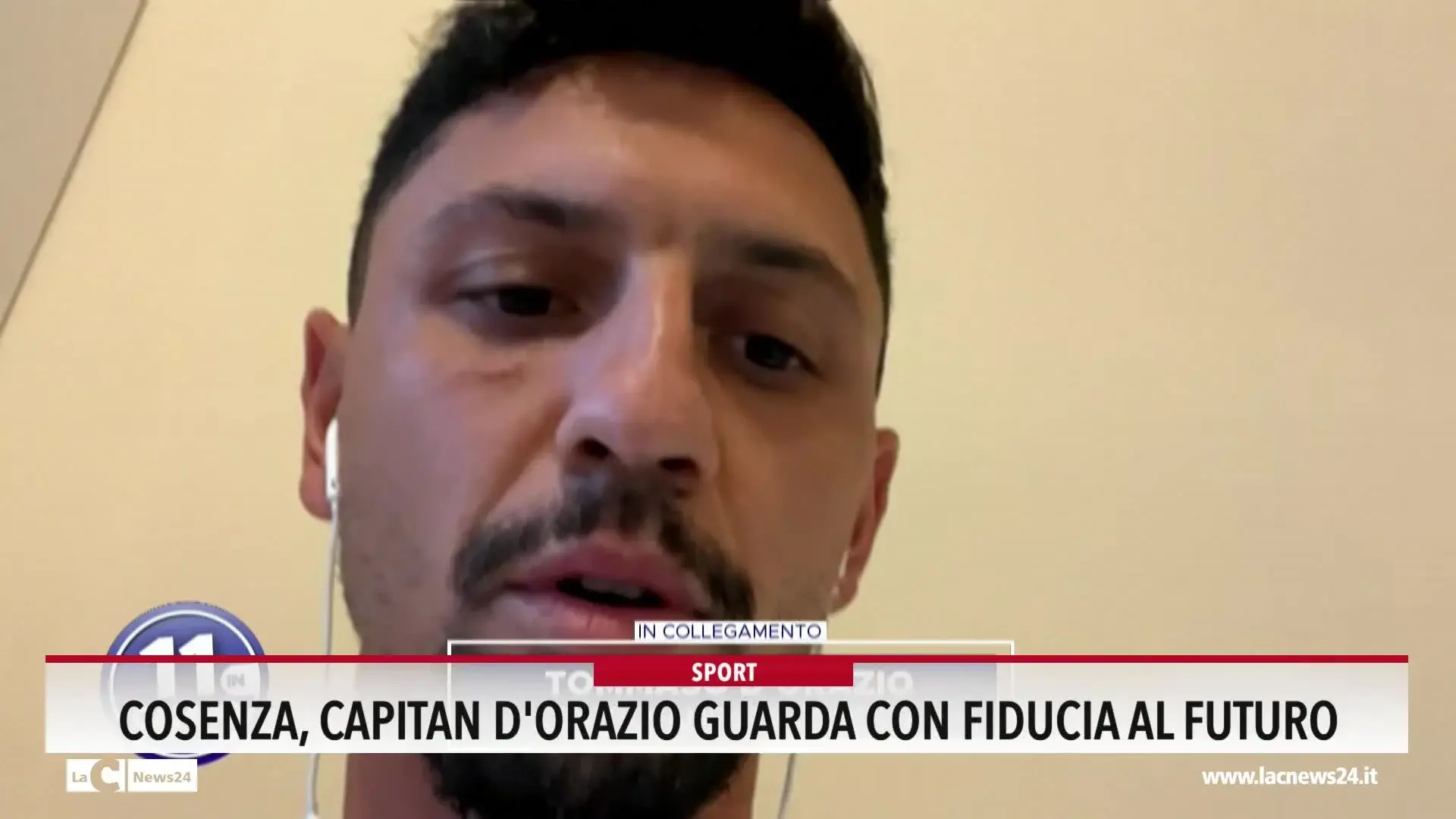 Cosenza, capitan D'Orazio guarda con fiducia al futuro