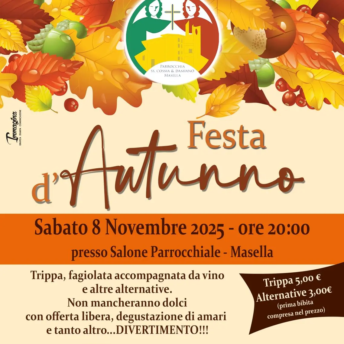 Masella, tutto pronto per la Festa d’Autunno con lo chef Fortunato Stellittano e il gruppo No’tos\n
