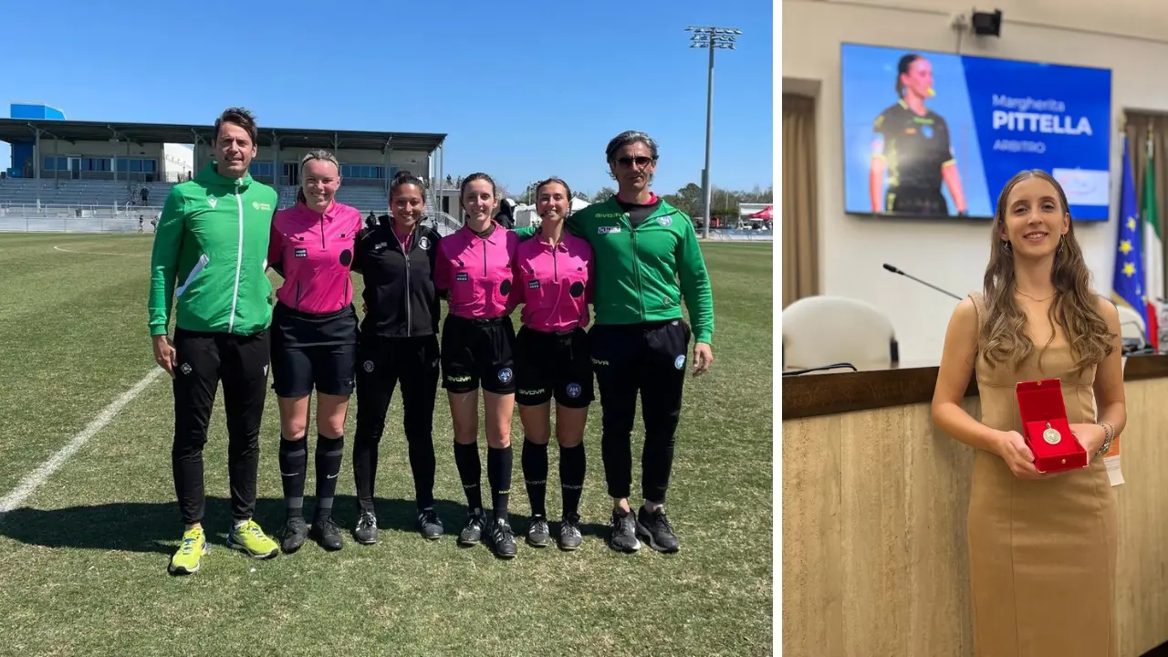 Margherita Pittella, l’arbitro di Isola Capo Rizzuto che porta la Calabria in alto:\u00A0«Questo mondo mi ha conquistata»\n