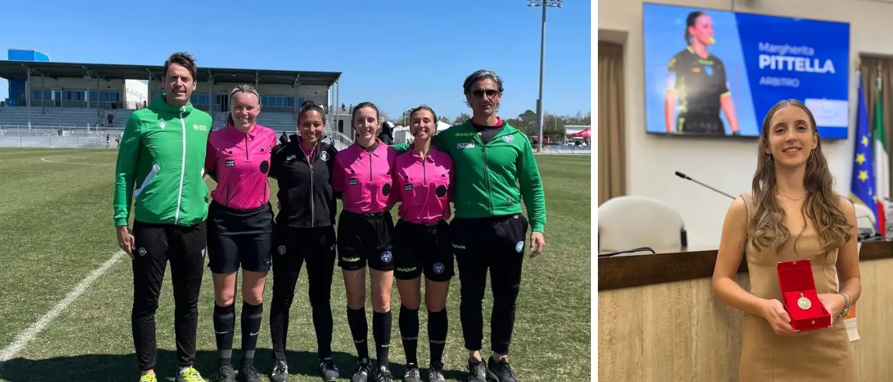 Margherita Pittella, l’arbitro di Isola Capo Rizzuto che porta la Calabria in alto:\u00A0«Questo mondo mi ha conquistata»\n