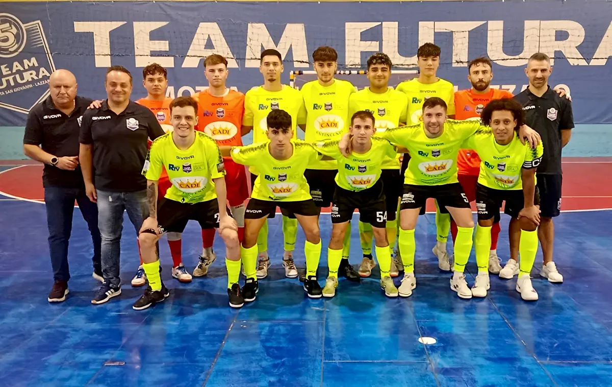 Cadi antincendi Futura sconfitta da Pirossigeno Cosenza con il risultato di 1\u00A0a 3\u00A0\n