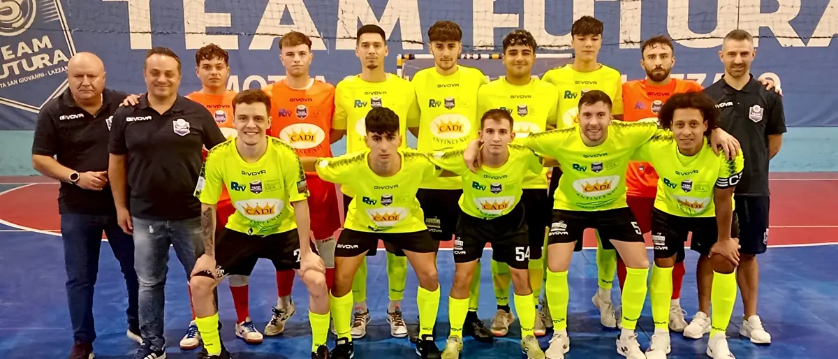 Cadi antincendi Futura sconfitta da Pirossigeno Cosenza con il risultato di 1\u00A0a 3\u00A0\n