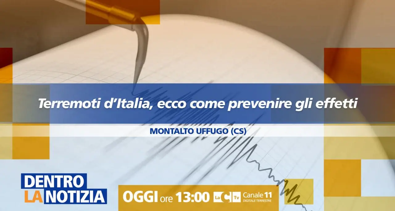 Terremoti, l’importanza della prevenzione per evitare disastri: focus a Dentro la Notizia\n