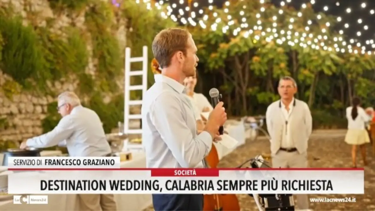 Destination Wedding, Calabria sempre piu richiesta