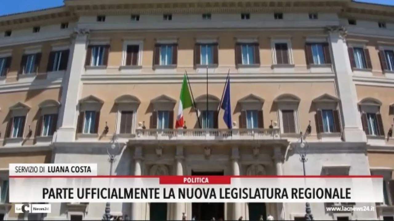 Parte ufficialmente la nuova legislatura regionale