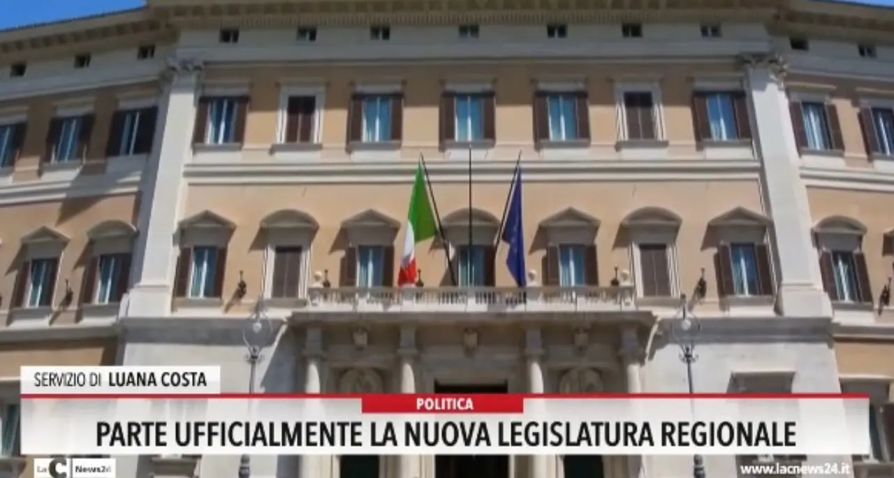 Parte ufficialmente la nuova legislatura regionale