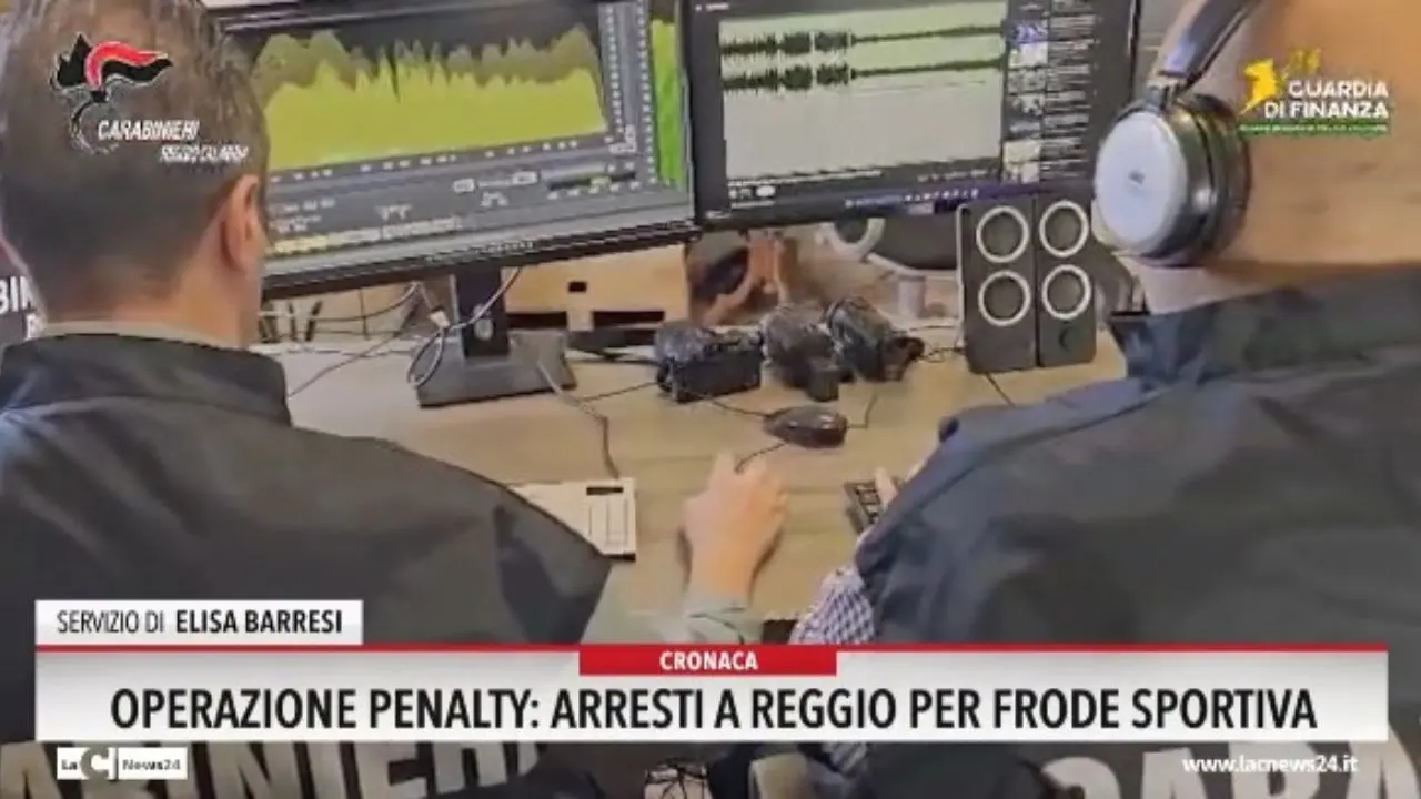 Operazione Penalty: arresti a Reggio per frode sportiva