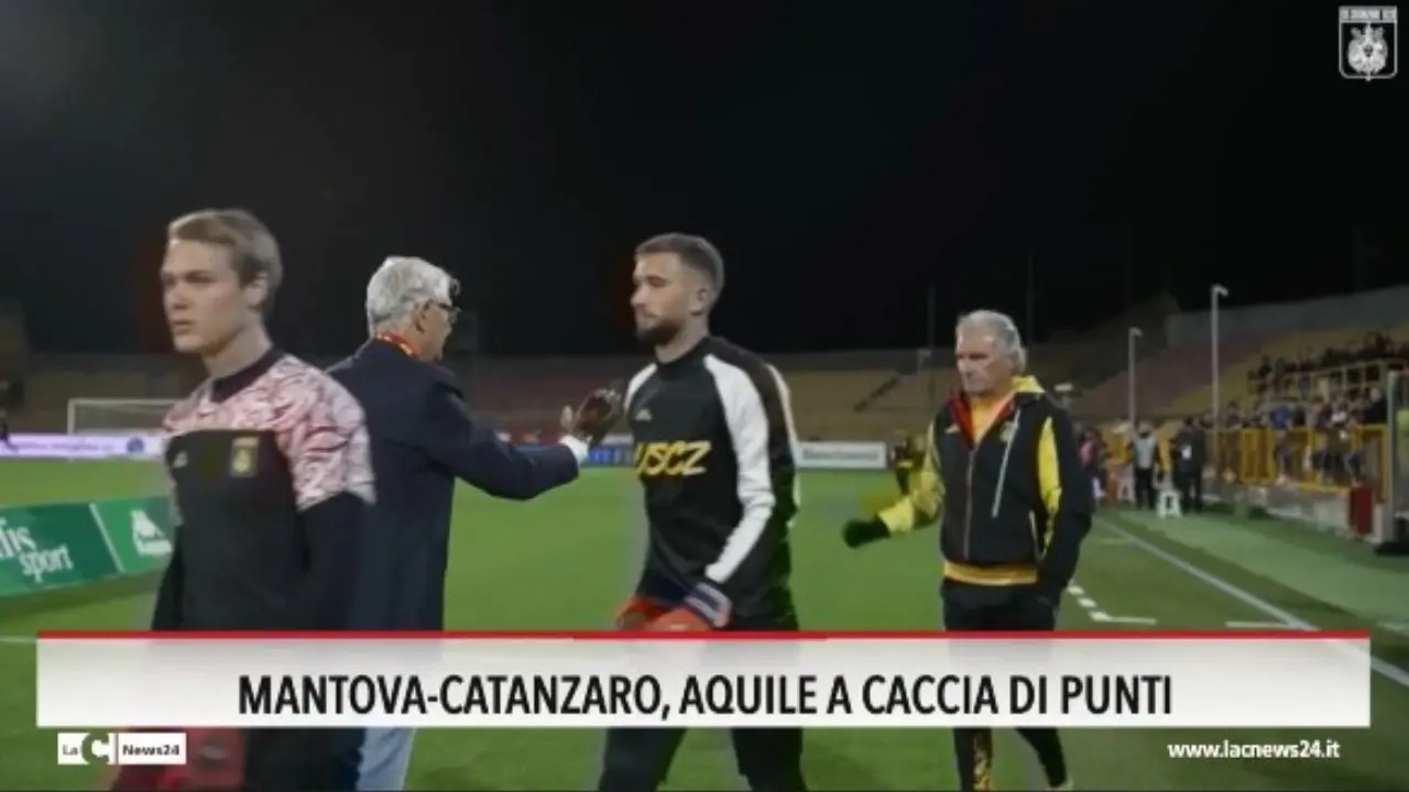 Mantova-Catanzaro, Aquile a caccia di punti