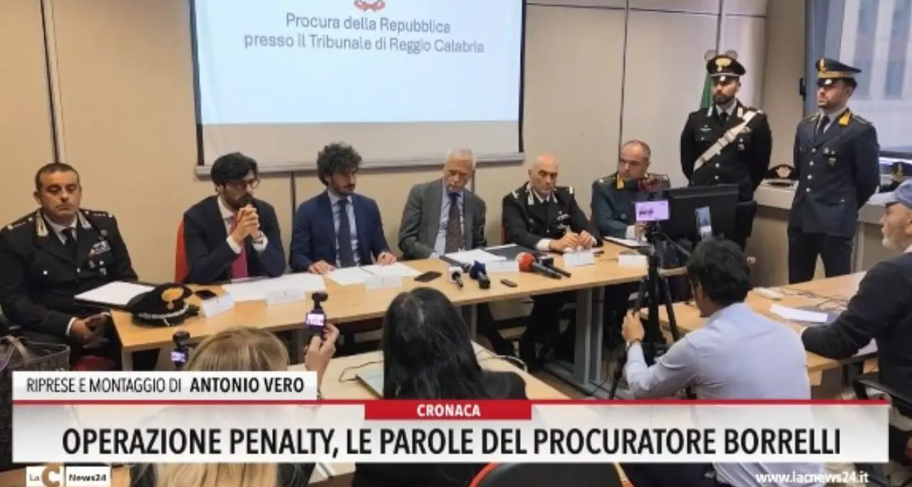 Operazione Penalty, le parole del procuratore Borrelli