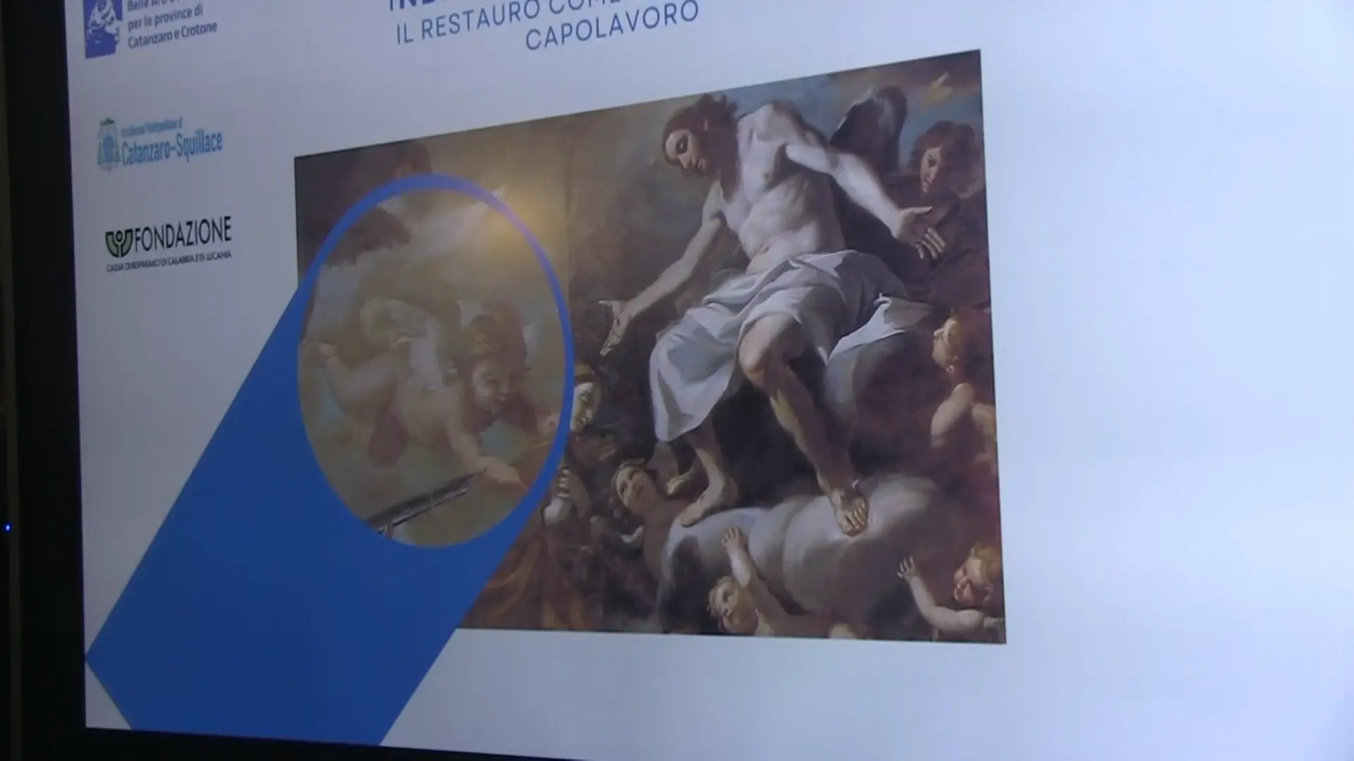 L’angelo nascosto di Mattia Preti:\u00A0al via il restauro de “Il patrocinio di Santa Barbara” tra innovazione e tradizione\n