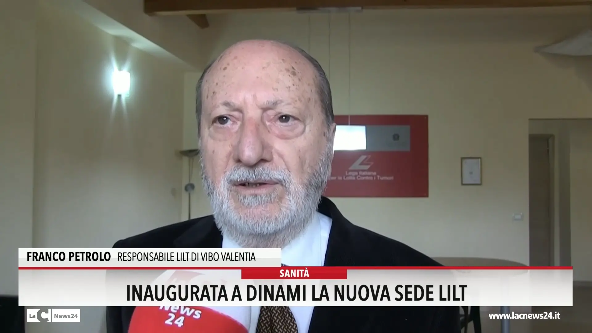 Inaugurata a Dinami la nuova sede Lilt