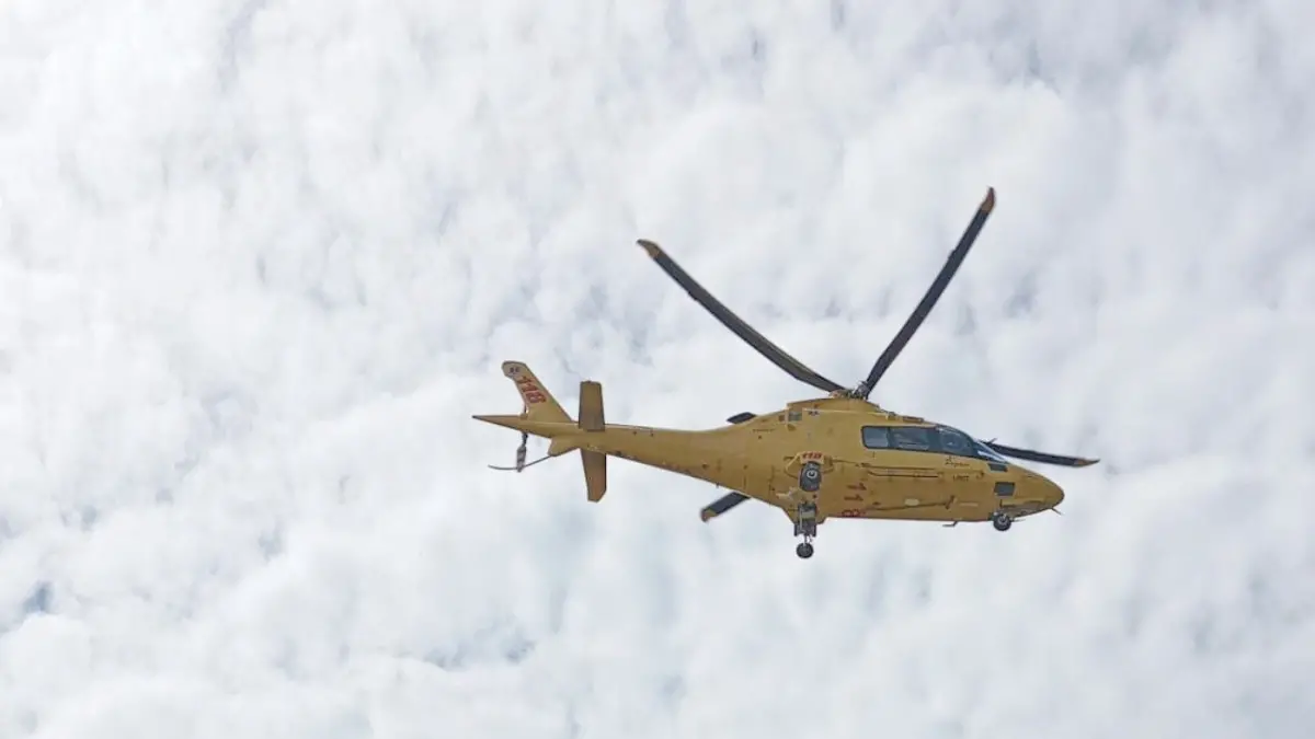 Operaio cade in un burrone nel Vibonese: soccorsi difficili, poi il trasporto in ospedale in elicottero