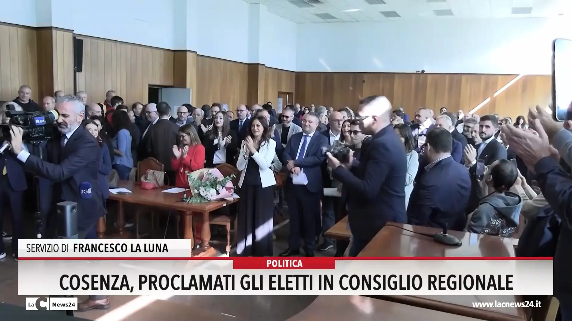 Cosenza, proclamati gli eletti in consiglio regionale