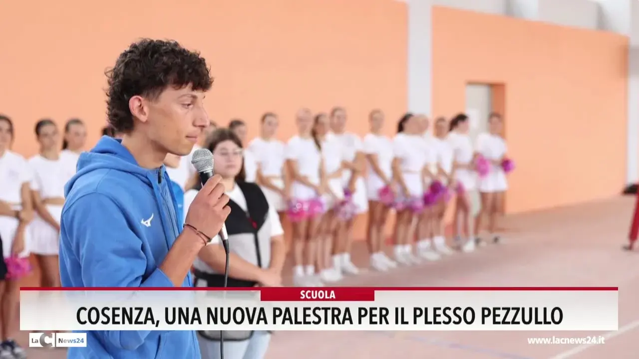 Cosenza, una nuova palestra per il plesso Pezzullo