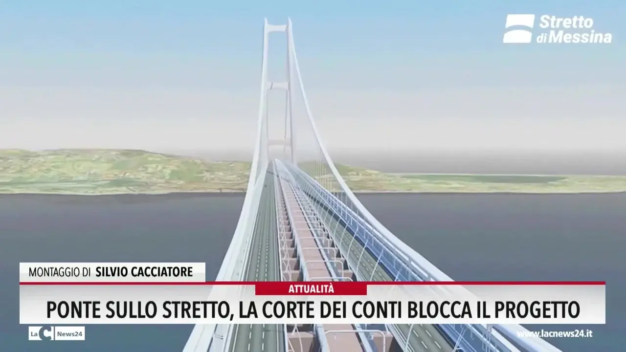 Ponte sullo Stretto, la Corte dei conti blocca il progetto
