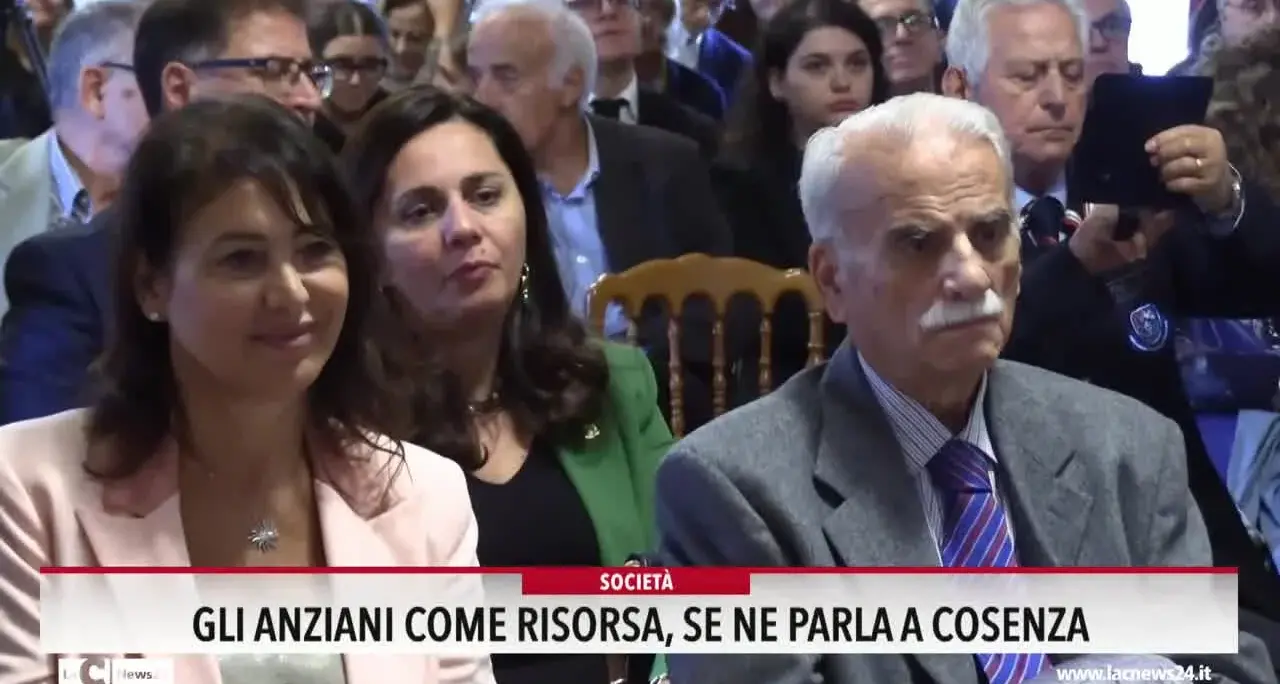 Gli anziani come risorsa, se ne parla a Cosenza