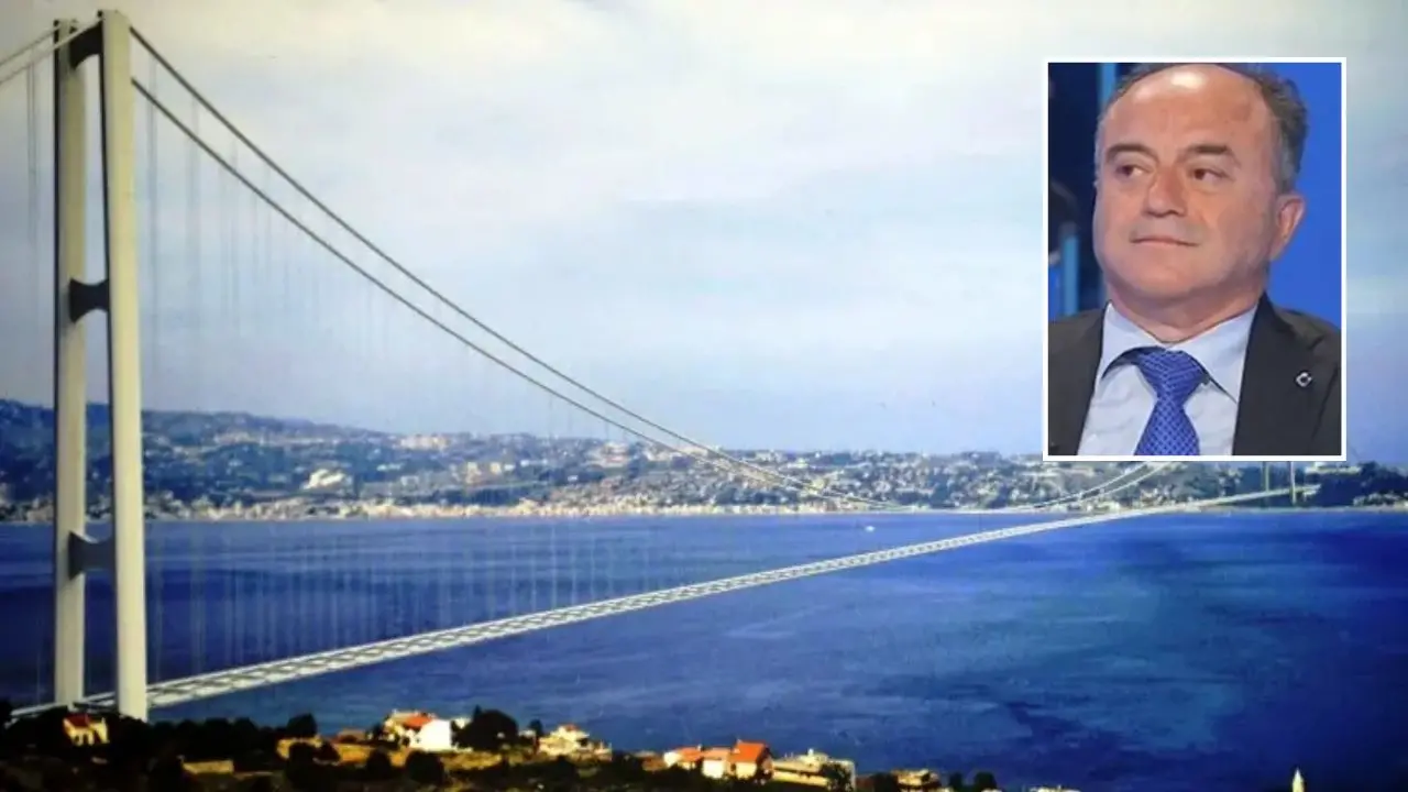 Il ponte sullo Stretto, nel riquadro Nicola Gratteri