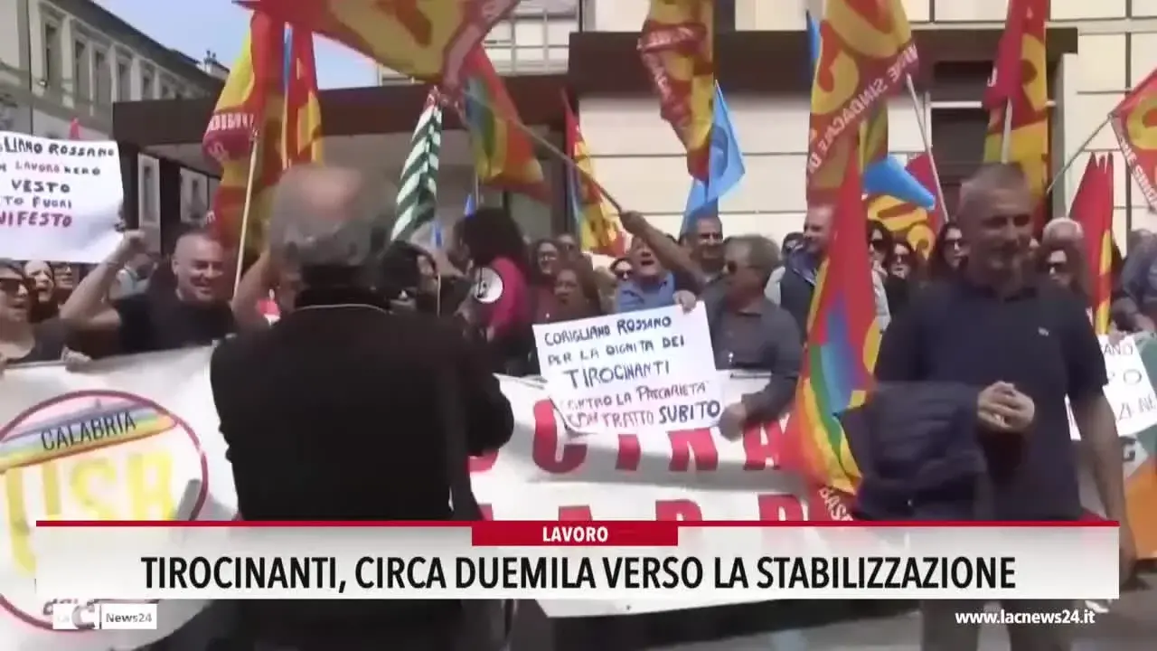 Tirocinanti, circa duemila verso la stabilizzazione