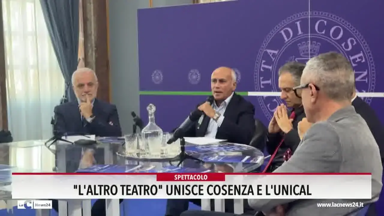 \"L'altro teatro\" unisce Cosenza e l'Unical