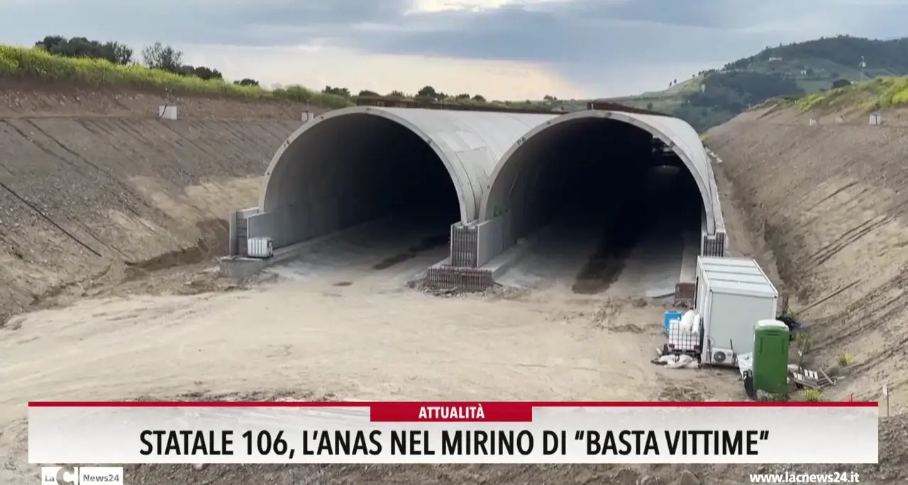 Statale 106, l'Anas nel mirino di \"Basta vittime\"
