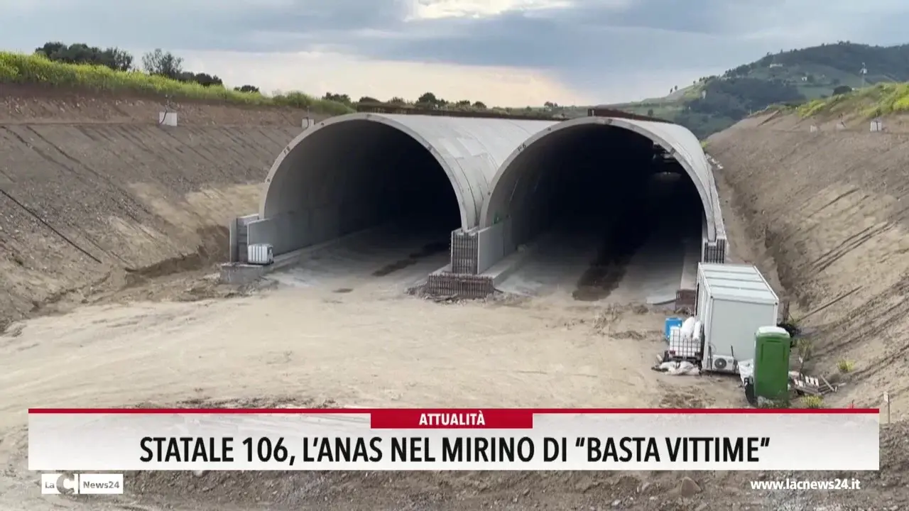 Statale 106, l'Anas nel mirino di \"Basta vittime\"