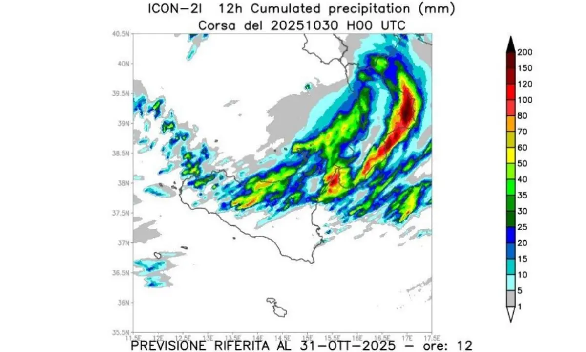 Allerta arancione sullo Ionio, i sindaci chiudono le scuole: ecco l’elenco dei comuni | LIVE\n