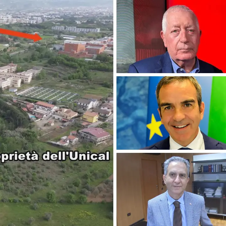 Nuovo ospedale all'Unical: Occhiuto, Principe e Leone firmano l'accordo in Cittadella