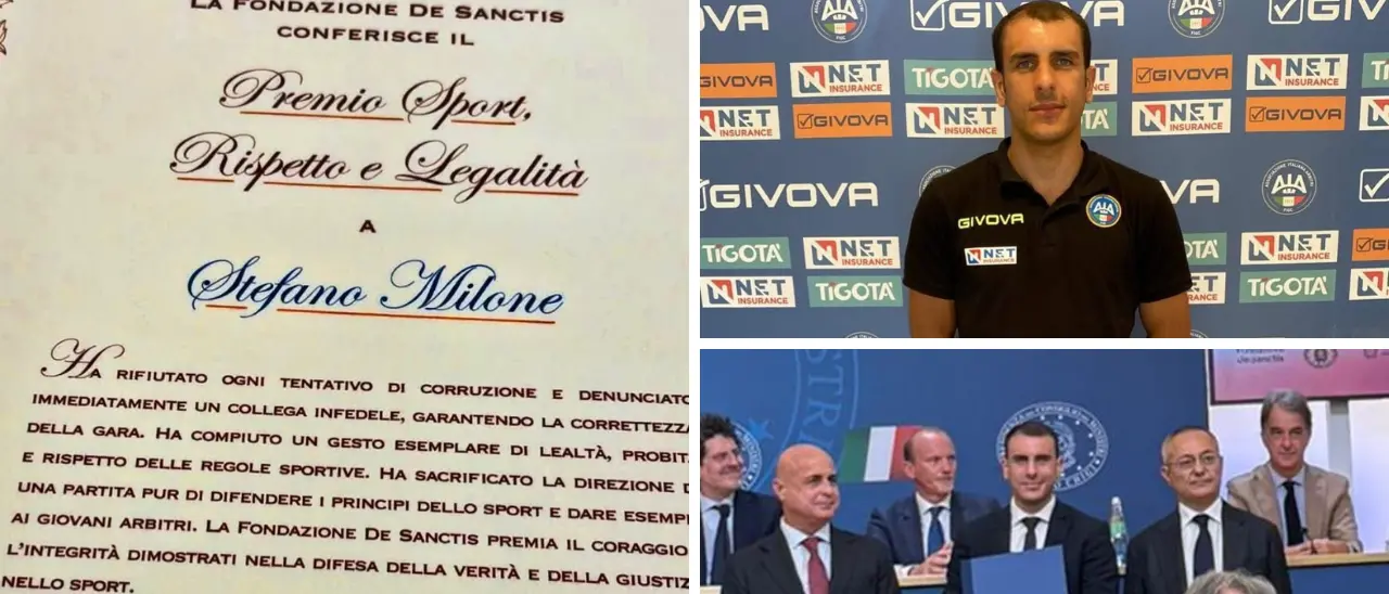 «Quante ammonizioni fai domani?»: il coraggio dell'arbitro di Taurianova che ha detto No alle partite truccate\n