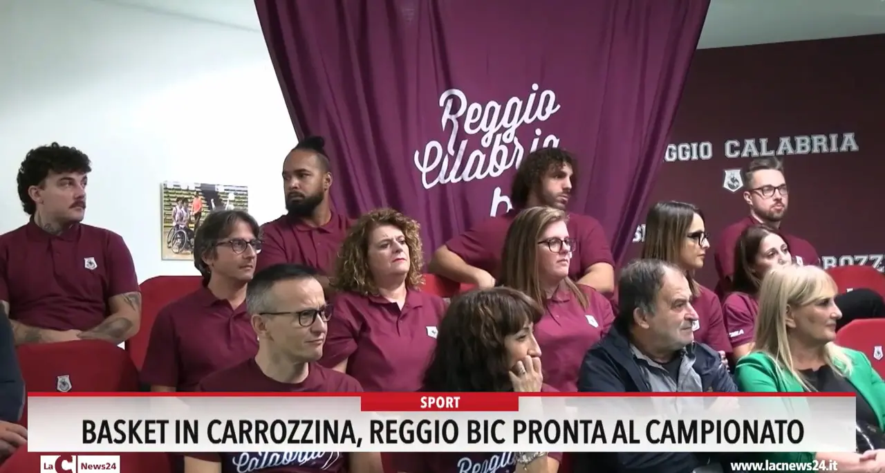 Basket in carrozzina, Reggio Bic pronta al campionato