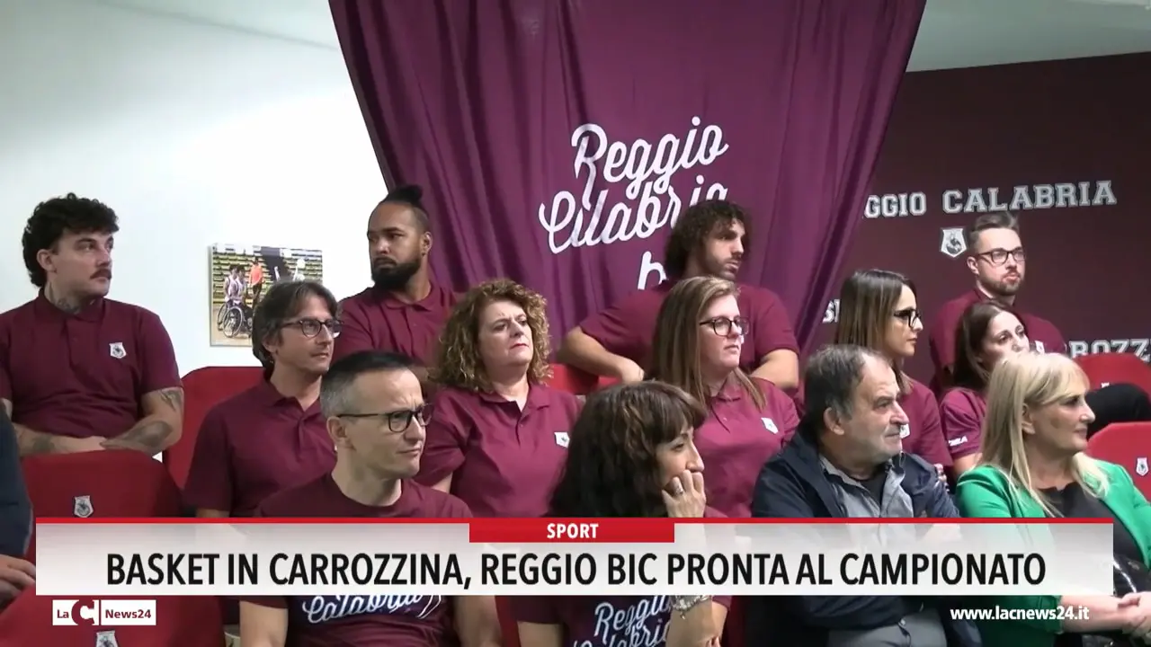 Basket in carrozzina, Reggio Bic pronta al campionato