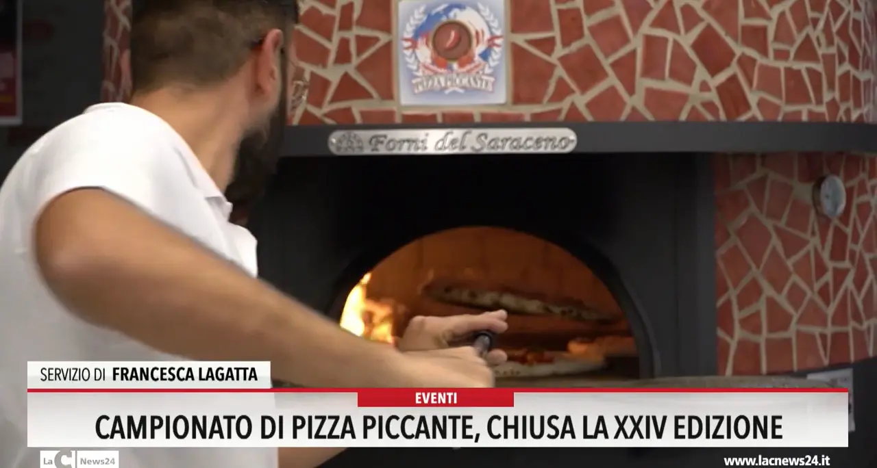 Campionato di pizza piccante, chiusa la XXIV edizione