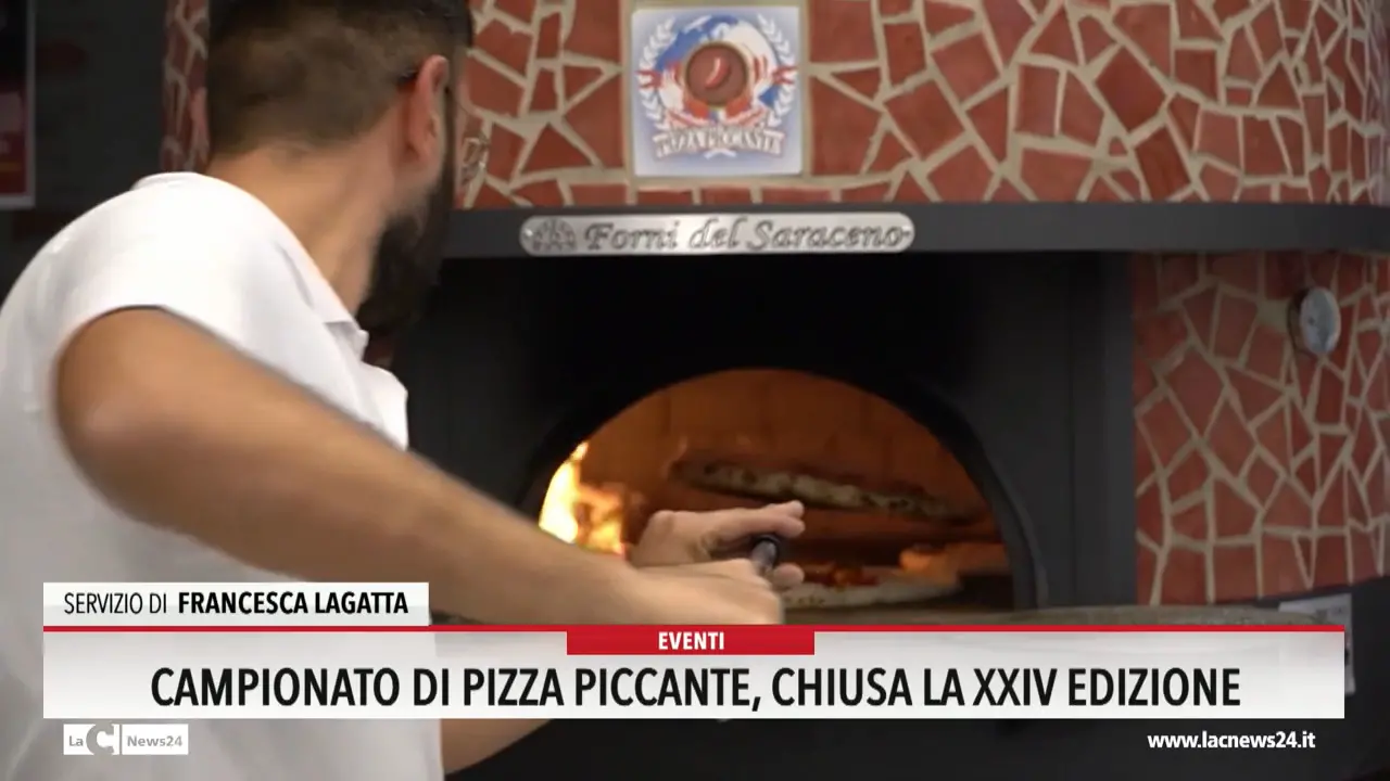 Campionato di pizza piccante, chiusa la XXIV edizione